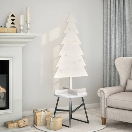 Árbol de Navidad de adorno madera maciza pino blanco 120 cm von , Weihnachtsbäume - Ref: Foro24-858190, Preis: 27,85 €, Rabat...