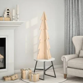 Árbol de Navidad de madera de adorno madera maciza pino 112 cm von , Weihnachtsbäume - Ref: Foro24-858171, Preis: 30,42 €, Ra...