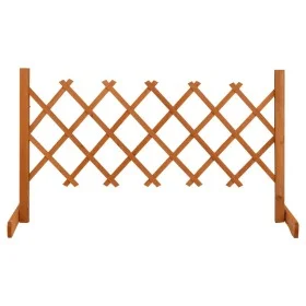 Gitter Gartenzaun massives Tannenholz orange 120x60 cm von vidaXL, Zaunpaneele - Ref: Foro24-314822, Preis: 27,53 €, Rabatt: %