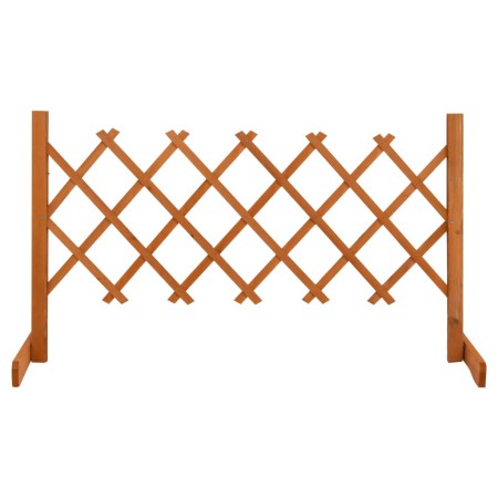 Fenced garden gate made of solid orange fir wood 120x60 cm by vidaXL, fence panels - Ref: Foro24-314822, Price: 30,01 €, Disc...