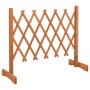 Fenced garden gate made of solid orange fir wood 120x60 cm by vidaXL, fence panels - Ref: Foro24-314822, Price: 30,01 €, Disc...