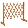 Fenced garden gate made of solid orange fir wood 120x60 cm by vidaXL, fence panels - Ref: Foro24-314822, Price: 29,34 €, Disc...