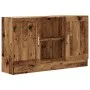 Aparador de madera ingeniería envejecida negro 120x30,5x70 cm by , Sideboards - Ref: Foro24-856162, Price: 104,00 €, Discount: %