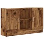 Aparador de madera ingeniería envejecida negro 120x30,5x70 cm von , Sideboards - Ref: Foro24-856162, Preis: 107,25 €, Rabatt: %