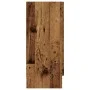 Aparador de madera ingeniería envejecida negro 120x30,5x70 cm by , Sideboards - Ref: Foro24-856162, Price: 104,00 €, Discount: %
