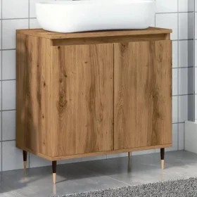 Armario de baño madera de ingeniería roble artisan 58x33x60 cm von , Badezimmermöbel - Ref: Foro24-857215, Preis: 56,05 €, Ra...