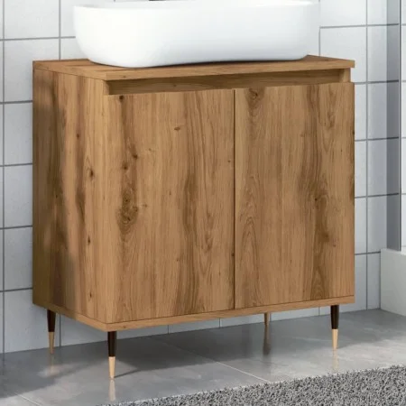 Armario de baño madera de ingeniería roble artisan 58x33x60 cm von , Badezimmermöbel - Ref: Foro24-857215, Preis: 57,02 €, Ra...