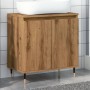 Armario de baño madera de ingeniería roble artisan 58x33x60 cm von , Badezimmermöbel - Ref: Foro24-857215, Preis: 58,07 €, Ra...