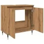 Armario de baño madera de ingeniería roble artisan 58x33x60 cm von , Badezimmermöbel - Ref: Foro24-857215, Preis: 57,02 €, Ra...