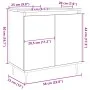 Armario de baño madera de ingeniería roble artisan 58x33x60 cm von , Badezimmermöbel - Ref: Foro24-857215, Preis: 57,02 €, Ra...