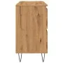 Mueble de baño madera de ingeniería roble artisan 80x33x60 cm de , Muebles de baño - Ref: Foro24-857236, Precio: 126,12 €, De...