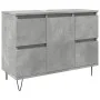 Mueble de baño madera de ingeniería gris hormigón 80x33x60 cm by , Bathroom furniture - Ref: Foro24-857234, Price: 90,05 €, D...