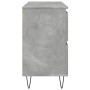 Mueble de baño madera de ingeniería gris hormigón 80x33x60 cm von , Badezimmermöbel - Ref: Foro24-857234, Preis: 91,49 €, Rab...