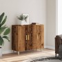 Aparador de madera de ingeniería envejecido 90x34x80 cm von , Sideboards - Ref: Foro24-856890, Preis: 102,73 €, Rabatt: %