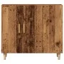 Aparador de madera de ingeniería envejecido 90x34x80 cm by , Sideboards - Ref: Foro24-856890, Price: 100,87 €, Discount: %