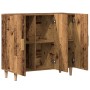 Aparador de madera de ingeniería envejecido 90x34x80 cm von , Sideboards - Ref: Foro24-856890, Preis: 102,73 €, Rabatt: %