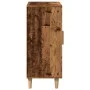 Aparador de madera de ingeniería envejecido 90x34x80 cm by , Sideboards - Ref: Foro24-856890, Price: 100,87 €, Discount: %
