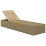 Braune und dunkelgraue Liege aus synthetischem Rattan von vidaXL, Liegen - Ref: Foro24-310146, Preis: 144,49 €, Rabatt: %