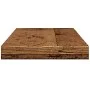 Estantes pared 4 uds madera ingeniería envejecida 40x20x1,5 cm by , Closets and storage - Ref: Foro24-856291, Price: 20,27 €,...