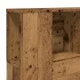 Cabecero armario madera ingeniería envejecida 120x19x104,5 cm by , Lockers and storage cabinets - Ref: Foro24-856878, Price: ...