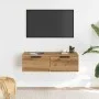 Armario de pared madera de ingeniería envejecida 68x30x20 cm von , Regale und Regale - Ref: Foro24-856983, Preis: 56,14 €, Ra...