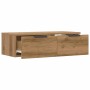 Armario de pared madera de ingeniería envejecida 68x30x20 cm by , Shelves and shelves - Ref: Foro24-856983, Price: 56,72 €, D...