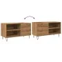 Mueble discos madera de ingeniería roble artisan 84,5x38x48 cm von , Schränke und Lagerung - Ref: Foro24-857243, Preis: 72,07...