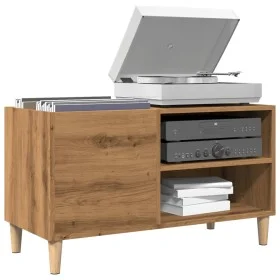 Mueble discos madera de ingeniería roble artisan 84,5x38x48 cm von , CD- und DVD-Speicher - Ref: Foro24-857164, Preis: 72,48 ...