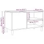 Mueble discos madera de ingeniería roble artisan 84,5x38x48 cm von , CD- und DVD-Speicher - Ref: Foro24-857164, Preis: 72,06 ...