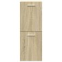 Set de muebles de baño 3 pzas madera contrachapada roble Sonoma von , Badezimmermöbel - Ref: Foro24-3324996, Preis: 101,82 €,...