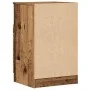 Mesita de noche madera de ingeniería envejecida 40x36x65 cm de , Taquillas y armarios de almacenamiento - Ref: Foro24-856844,...