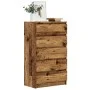 Cajonera de madera de ingeniería envejecida 60x36x103 cm de , Aparadores - Ref: Foro24-855996, Precio: 110,01 €, Descuento: %