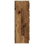 Cajonera de madera de ingeniería envejecida 60x36x103 cm de , Aparadores - Ref: Foro24-855996, Precio: 110,01 €, Descuento: %