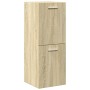 Juego de muebles de baño 4 pzas contrachapada roble Sonoma von , Badezimmermöbel - Ref: Foro24-3325008, Preis: 203,58 €, Raba...