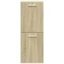 Juego de muebles de baño 4 pzas contrachapada roble Sonoma by , Bathroom furniture - Ref: Foro24-3325008, Price: 201,76 €, Di...