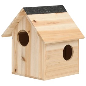 Casa para ardillas madera maciza de abeto 26x25x29 cm