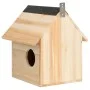 Squirrel house solid fir wood 26x25x29 cm by vidaXL, Cages and habitats for small animals - Ref: Foro24-314821, Price: 27,99 ...