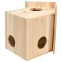 Squirrel house solid fir wood 26x25x29 cm by vidaXL, Cages and habitats for small animals - Ref: Foro24-314821, Price: 27,99 ...