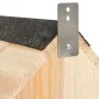 Eichhörnchenhaus aus massivem Tannenholz 26x25x29 cm von vidaXL, Käfige und Lebensräume für Kleintiere - Ref: Foro24-314821, ...