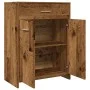 Armario de baño madera de ingeniería envejecida 60x33x80 cm by , Bathroom furniture - Ref: Foro24-856287, Price: 71,49 €, Dis...