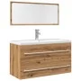 Juego de muebles baño 2 piezas madera ingeniería roble artisan von , Badezimmermöbel - Ref: Foro24-856389, Preis: 97,26 €, Ra...