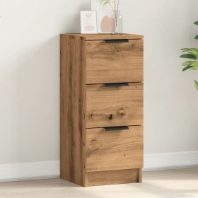 Aparador madera de ingeniería roble artisian 30x30x70 cm von , Sideboards - Ref: Foro24-856957, Preis: 72,29 €, Rabatt: %