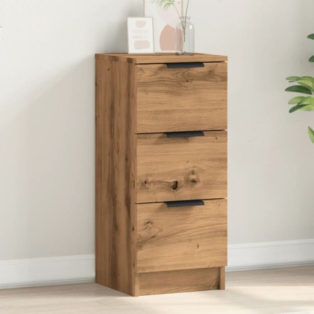 Aparador madera de ingeniería roble artisian 30x30x70 cm by , Sideboards - Ref: Foro24-856957, Price: 72,29 €, Discount: %