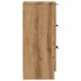 Aparador madera de ingeniería roble artisian 30x30x70 cm by , Sideboards - Ref: Foro24-856957, Price: 70,60 €, Discount: %