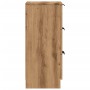 Aparador madera de ingeniería roble artisian 30x30x70 cm by , Sideboards - Ref: Foro24-856957, Price: 72,29 €, Discount: %