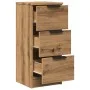 Aparador madera de ingeniería roble artisian 30x30x70 cm by , Sideboards - Ref: Foro24-856957, Price: 70,60 €, Discount: %