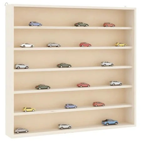 Mueble expositor de pared con 6 estantes 60x8,5x55 cm by , Shelves and shelves - Ref: Foro24-4017382, Price: 65,91 €, Discoun...