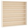 Mueble expositor de pared con 6 estantes 60x8,5x55 cm de , Estantes y estanterías - Ref: Foro24-4017382, Precio: 65,44 €