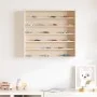 Mueble expositor de pared con 6 estantes 60x8,5x55 cm by , Shelves and shelves - Ref: Foro24-4017382, Price: 65,91 €, Discoun...