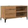 Mueble discos madera de ingeniería roble artisan 84,5x38x48 cm von , CD- und DVD-Speicher - Ref: Foro24-857166, Preis: 68,91 ...